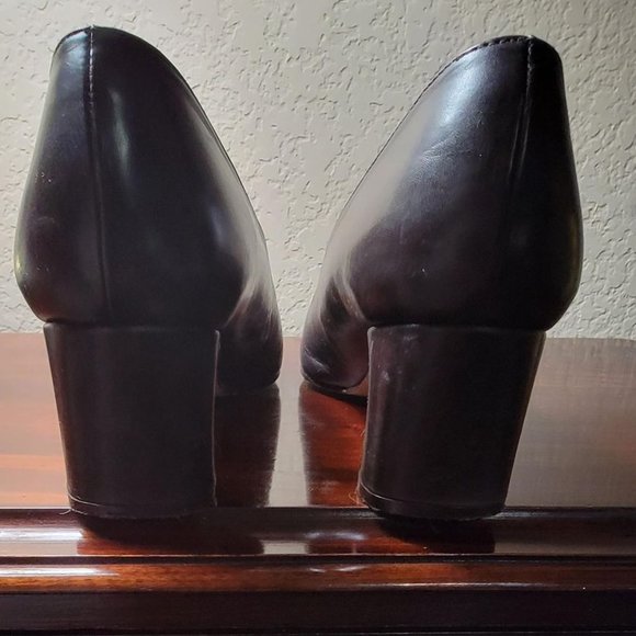 Talbots Brown Leather Pumps - Picture 7 of 10
